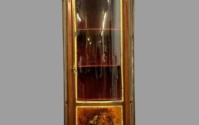 Display cabinet - Louis XV Style - Bronze (gilt), Mahogany, Martin varnish - Second half 19th century