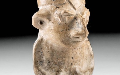 Ecuadorian Guangala Pottery Nude Male Figural Vessel