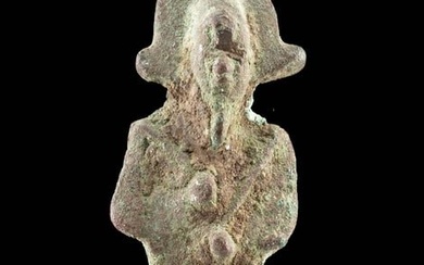 Egyptian Late Dynastic Bronze Osiris Figure