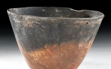 Egyptian Pre-Dynastic Naqada Black Top Bowl, TL Tested