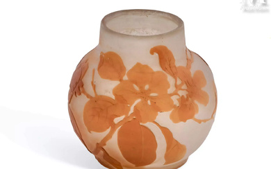 Emile GALLÉ (1846-1904) Petit vase