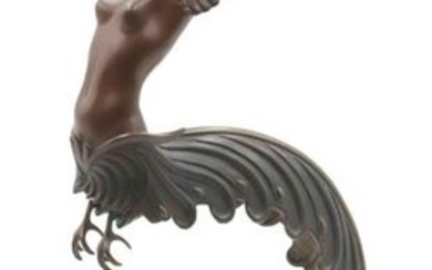 Erte "Firebird" Bronze Sculpture