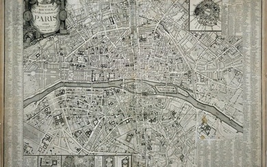 Esnauts & Rapilly Map of Paris, 1788