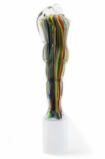Eugenio Ferro - Top Murano glass Amanti sculpture