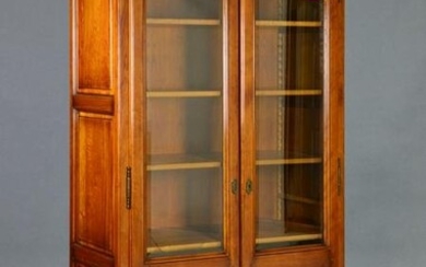 European Double Door Bookcase / Cupboard