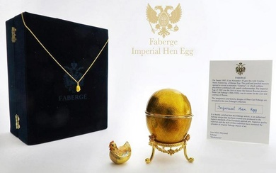 Faberge Imperial Hen Egg with Certificate