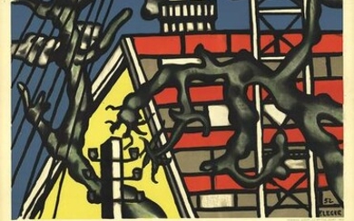 Fernand Leger - The Yellow House - 1958 Lithograph