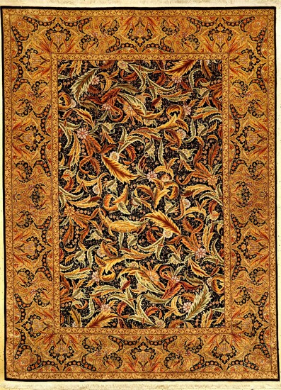 Fine Silk Hereke "Cinar" Carpet (Signed), Turkey,...