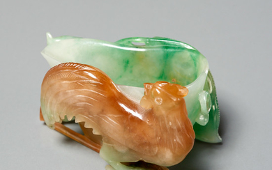 Fine quality Chinese jade coupe