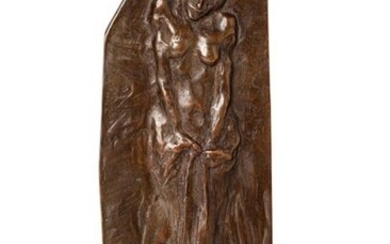 François-Ruper CARABIN (1862 - 1932) circa 1900 Plaque en bronze...