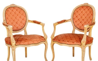 French Louis XVI Style Medaillon Fauteuil, 2