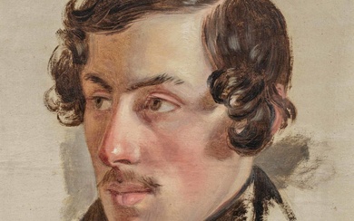 French School: Portrait Study of a Young Gentleman