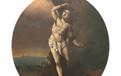 G. Schimmelpenning (XIX) - Le martyre de Saint Sebastien