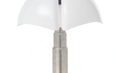 Gae Aulenti for Martinelli Luce 'Pipistrello' Telescoping Table Lamp, Ca. 1970s, H 28" Dia. 21"