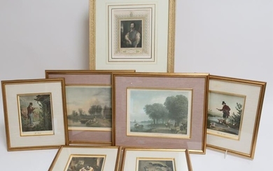 Group of Attractively Framed Prints