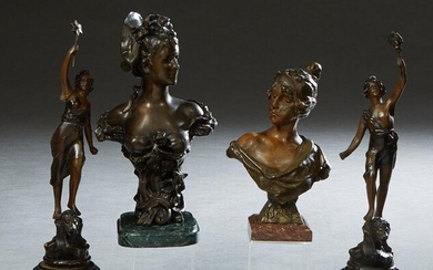 Group of Four Cabinet Figures, 20th c., consisting of a