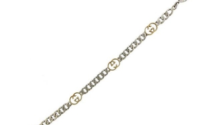 Gucci 18k Gold Sterling Silver Bracelet