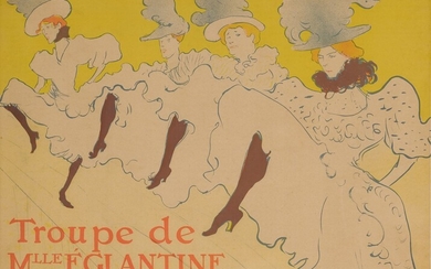 Henri de Toulouse-Lautrec, LA TROUPE DE MADEMOISELLE ÉGLANTINE (D. 361; ADR. 165; W. P21)