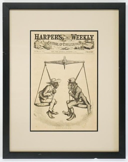 Harper's Weekly 1876 African-American Cover