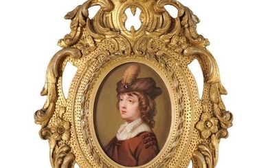 Henry Pierce Bone (1779-1855) Portrait miniature of William...