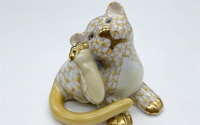 Herend Figurine, Tiger Cub 15586 SVHJM