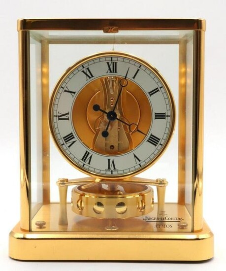 Jaeger Le Coultre "Elysee" Atmos Gold Clock