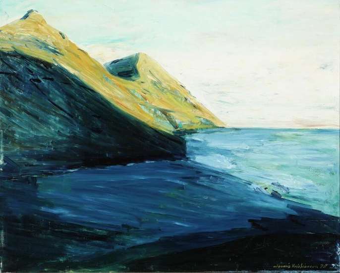 Jóannis Kristiansen (b. Leirvik, the Faroe Islands 1918, d. 1988) “Nordragøta”, the...
