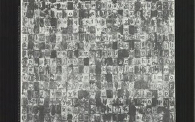 Johns, Jasper: Jasper Johns - Alphabets - 1987 Offset