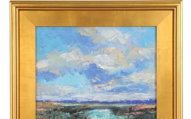 Jose Trujillo Oil Painting "Blessed Wetland Morning"