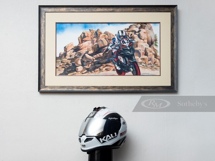 "Koan" Watercolor by Christopher Woolley and Micky Dymond Helmet