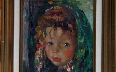 LUIGI CORBELLINI (1901-1968) Portrait d'enfant... - Lot 3 - Osenat