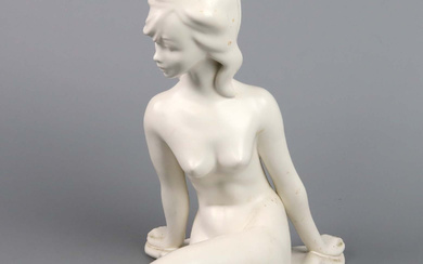 Ladies' nude figure, Cortendorf pottery.