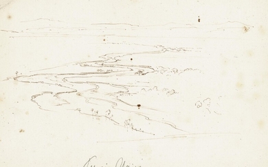 Lago di Licola bei Cuma, Juli 1826.