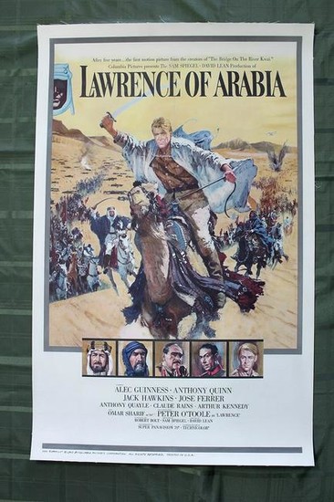 Lawrence of Arabia (1962) US 1 SH Movie Poster LB