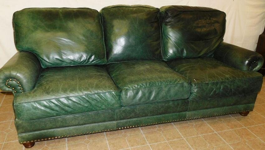 Leather Sofa By Goldcomfort Italia
