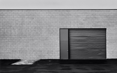 Lewis Baltz, West Wall, Business Systems Division, Pertex, 1881 Langley, Costa Mesa from The New Industrial Parks