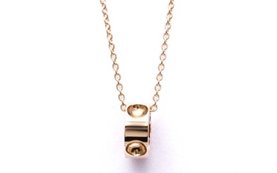 Louis Vuitton - Necklace with pendant Pink gold