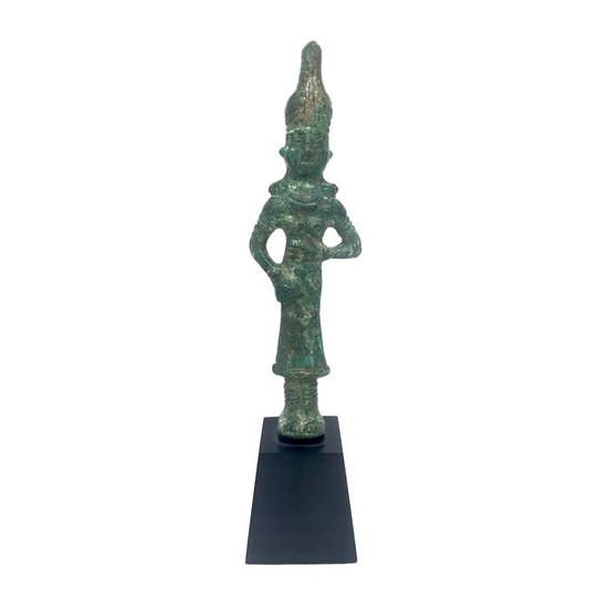 Luristan Bronze female figure, 13, 5 cm