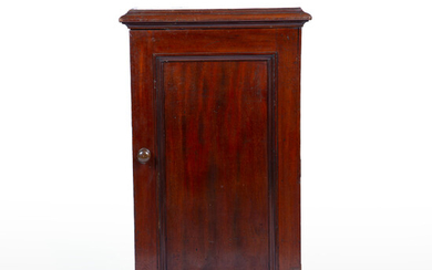 Mahogany pedestal cupboard