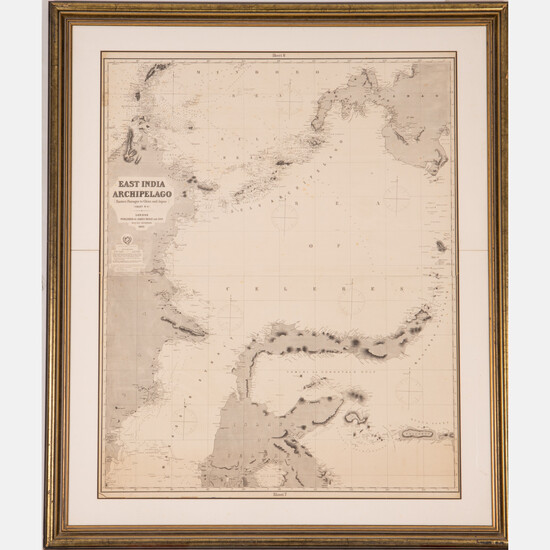 Map of the East India Archipelago Chart No. 4, 1882