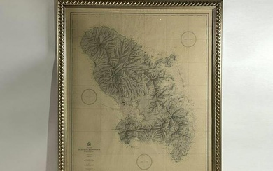 Martinique Chart from 1887