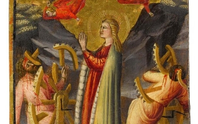 Martyrdom of St. Catherine, Arcangelo di Cola da Camerino