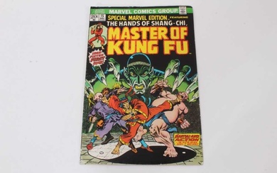Marvel comics Special marvel edition #15 The hands of Shang-chi, Master of Kung Fu (1973). 1st issue and 1st apperance of Shang-Chi, master of king fu. Priced 20 cents. (1)