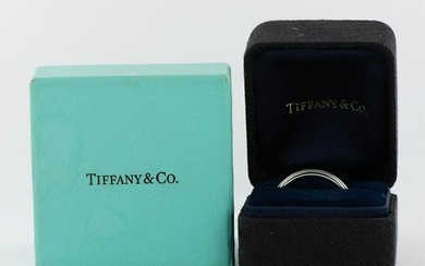 Men's Tiffany & Co Platinum 950 Milgrain Wedding Band Ring