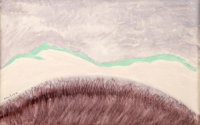 Milton Avery 1960 oil Dunes and Dune Grass