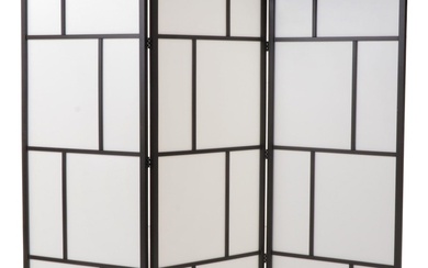 Modern Style Three-Panel Room Screen