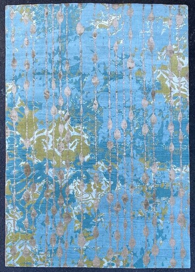 Moderne indische wol/zijde - Carpet - 236 cm - 168 cm