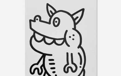 Mr. Doodle, Untitled (Dinosaur)