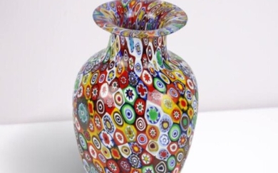 Murano Glass - Millefiori Mix Vase