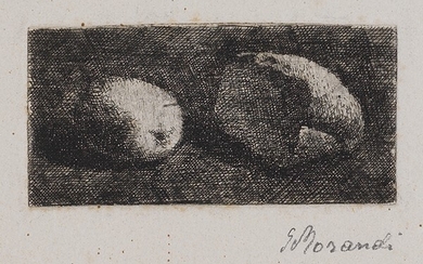 Natura morta con pane e limone, 1921, Giorgio Morandi (Bologna 1890 - 1964)